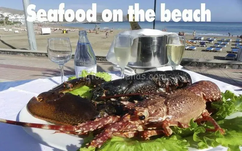 Bogavante al grill/ La Barca / Playa las Vistas