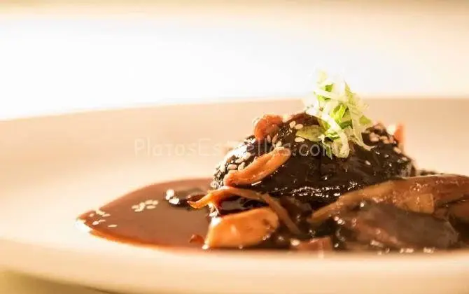 Carrillera con salsa Teriyaki