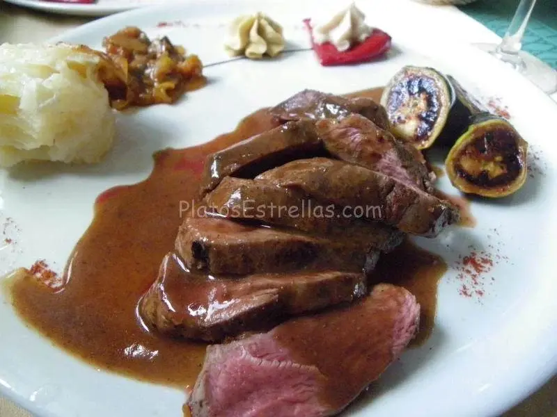 magret de pato con miel y epspecies