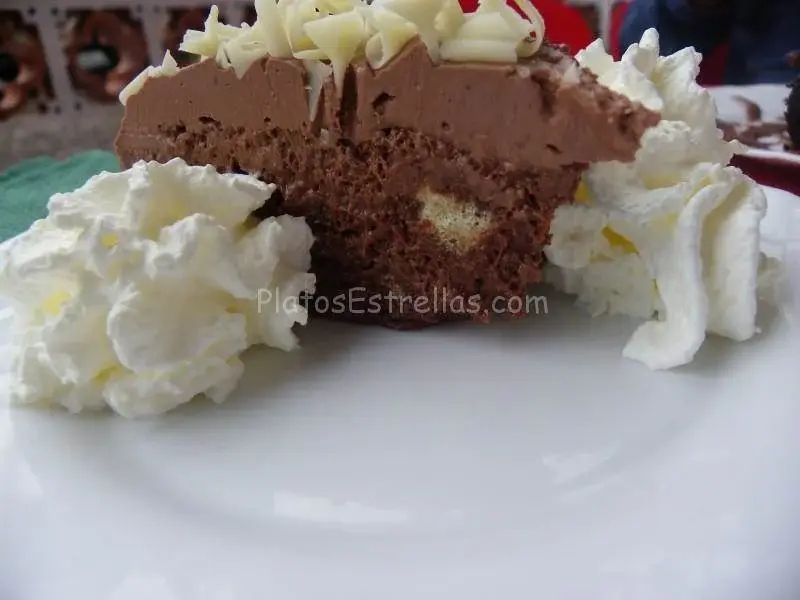 Tarta chocolate y maracujá-Historias para no dormir