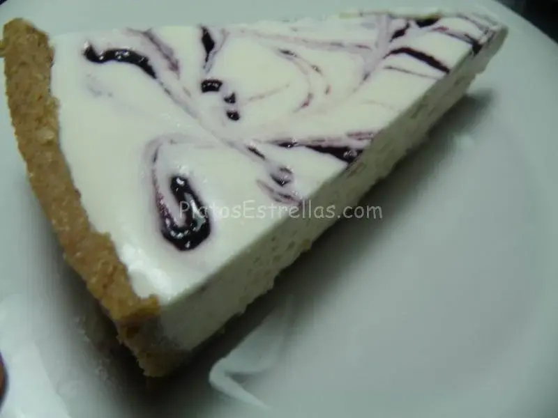 tarta de mora y requesón
