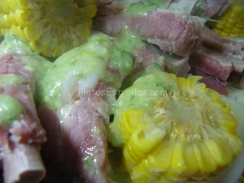 Costillas con papas