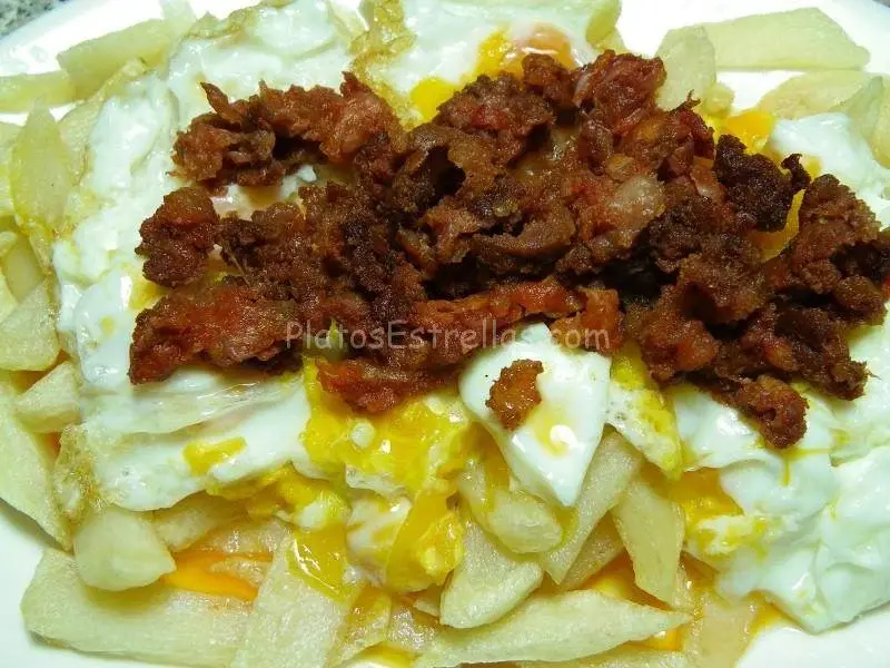Huevos estrellados – El Horreo