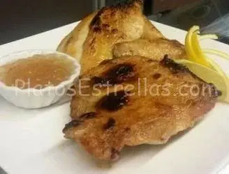 Pollo de corral deshuesado con mostaza-La Esquina