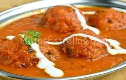 Albóndigas de Verdura al curry – Taj Tenerife