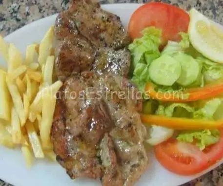 Bistec cerdo a la brasa – El Caney