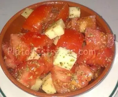 Tomates aliñados – Tasca Falcón