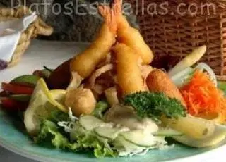 fritos de gambas – Las Aguas
