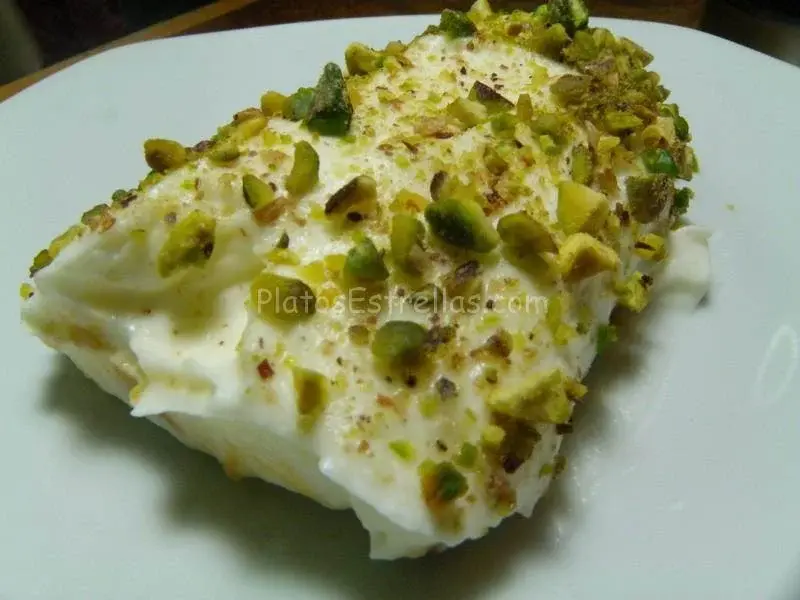 Galleta nata y pistacho-El Líbano