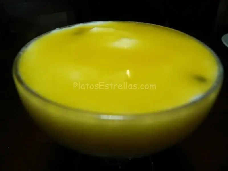 Mousse de guanabana-Me sabe a Perú