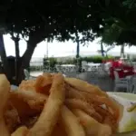 Calamares fritos Saharianos en Altagay – Punta del Hidalgo, mejor con las pinzas de plata