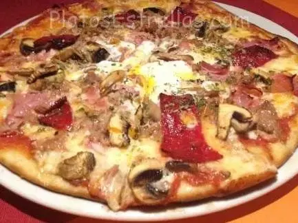 Pizza de la casa – La Roca