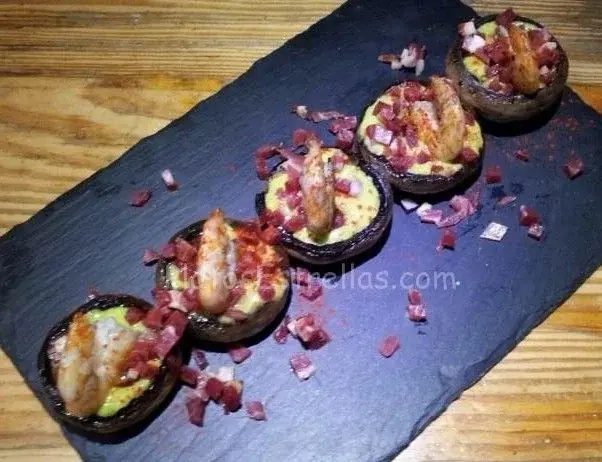 Champiñones rellenos – Mixtura