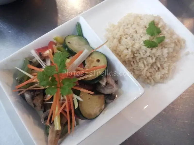 wok thai de verduras – El Maná