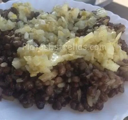 Lentejas fritas – Martes Trancao