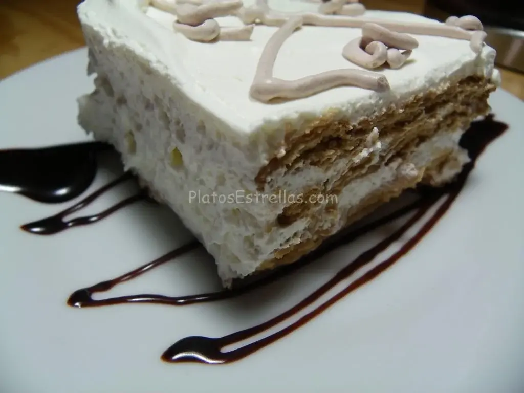 Tarta de galleta y nata – Guachinche El Patio