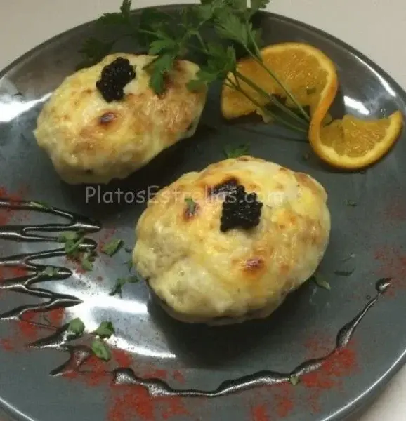 Aguacate relleno gratinado – Taberna Ramón