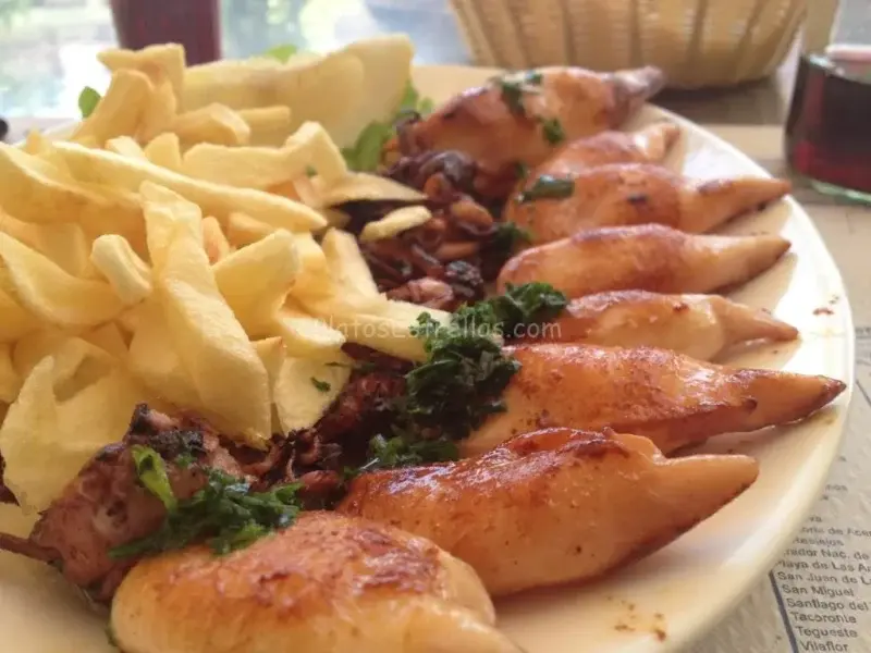 Chipirones a la plancha-Casa Tita