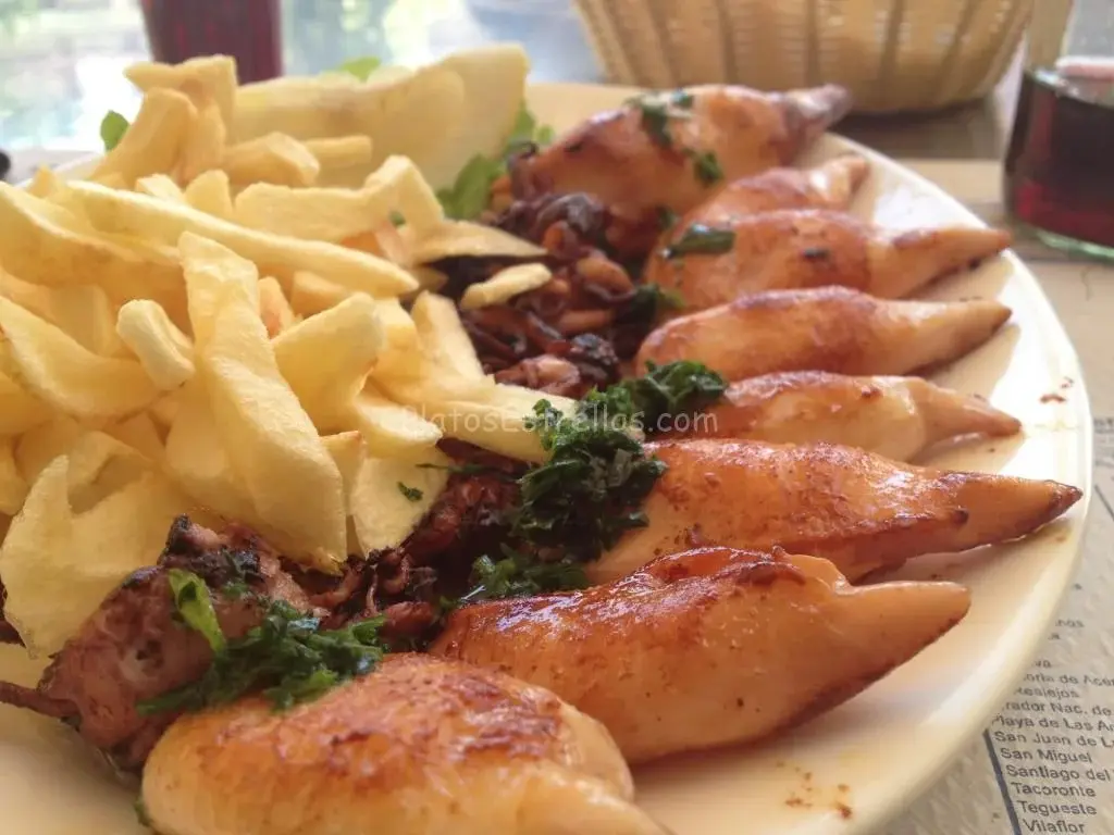 Chipirones a la plancha-Casa Tita