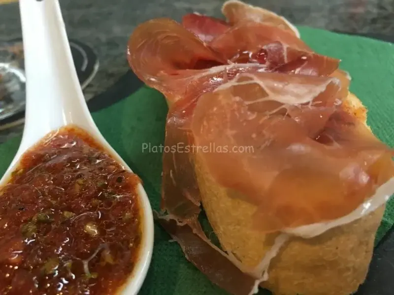 Montadito ibérico – Tasca Sabanda