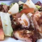 Ensalada pulpo y melón – Kiosco El Socorro