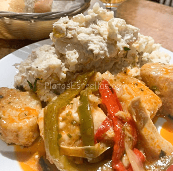 Peto en adobo, Bar Cafetería Puerto de la Estaca , Isla de El Hierro