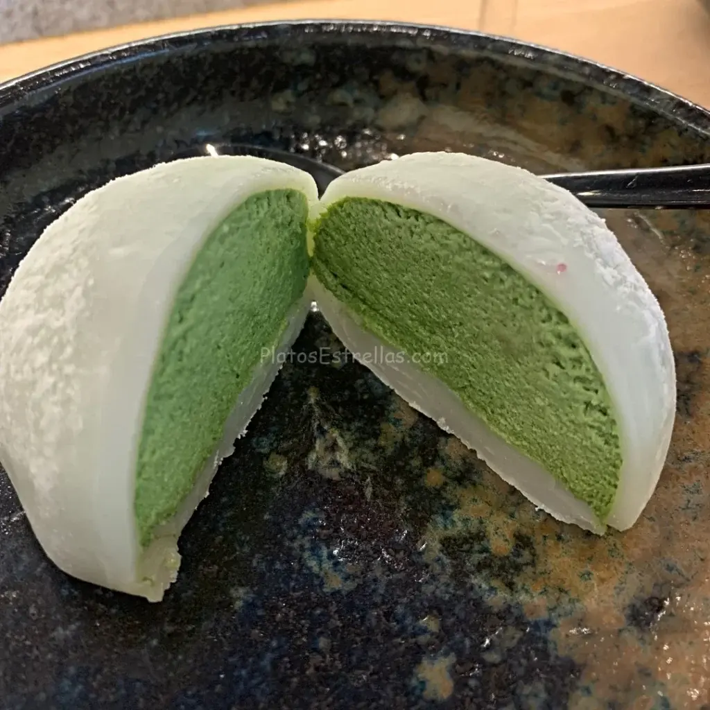 Mochi Te Verde – Restaurante Akiro Hand Roll Bar – Madrid