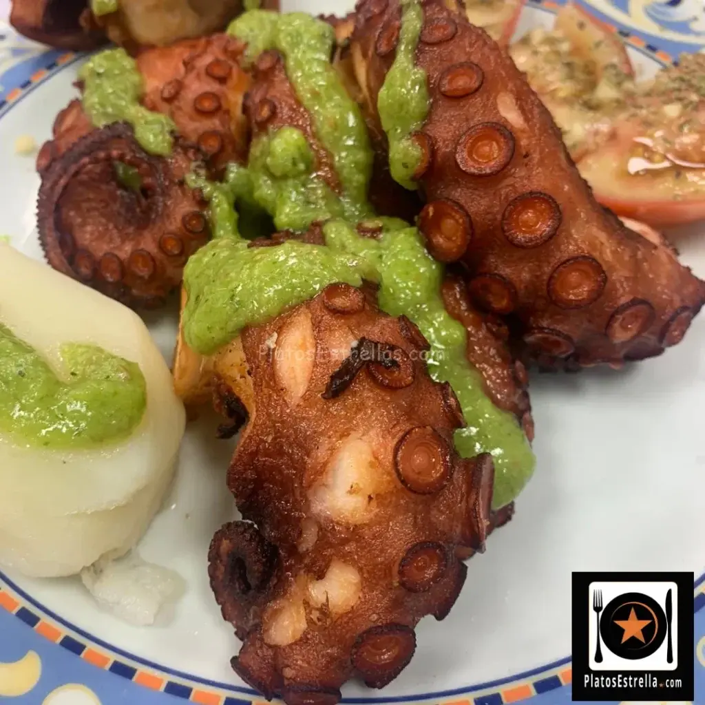 Pulpo Frito Restaurante La Rubia Playa de Melenara, Las Palmas de Gran Canaria