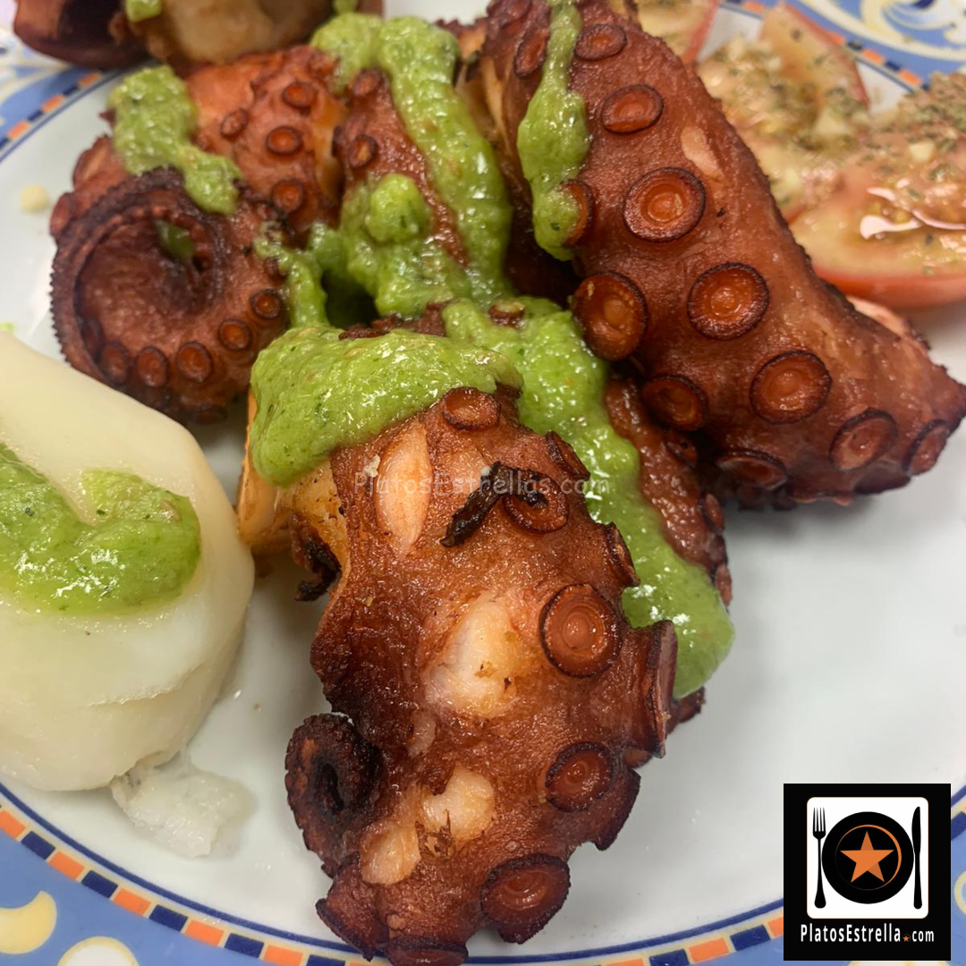 Pulpo Frito Restaurante La Rubia Playa de Melenara, Las Palmas de Gran Canaria Pulpo Frito Restaurante La Rubia Playa de Melenara, Las Palmas de Gran Canaria