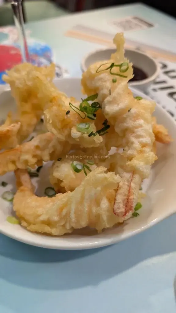 Restaurante Dareshasu Tempura de Langostinos Santa Cruz de Tenerife platos estrella