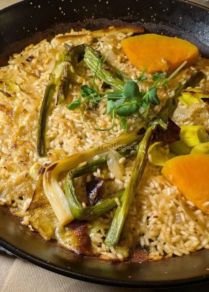 Gloria Restaurante Capileira, Arroz Socarrat con Verduras, Granada
