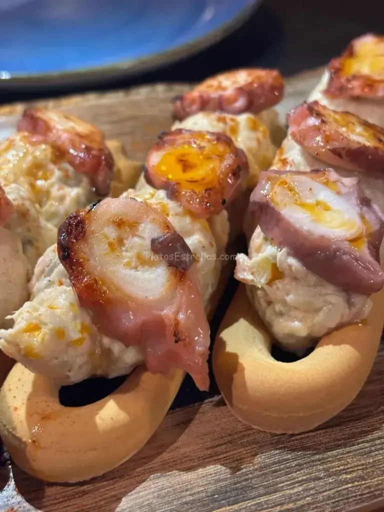 Restaurante Agua Salá Marinera de pulpo Cabo de Palos – Cartagena platos estrella