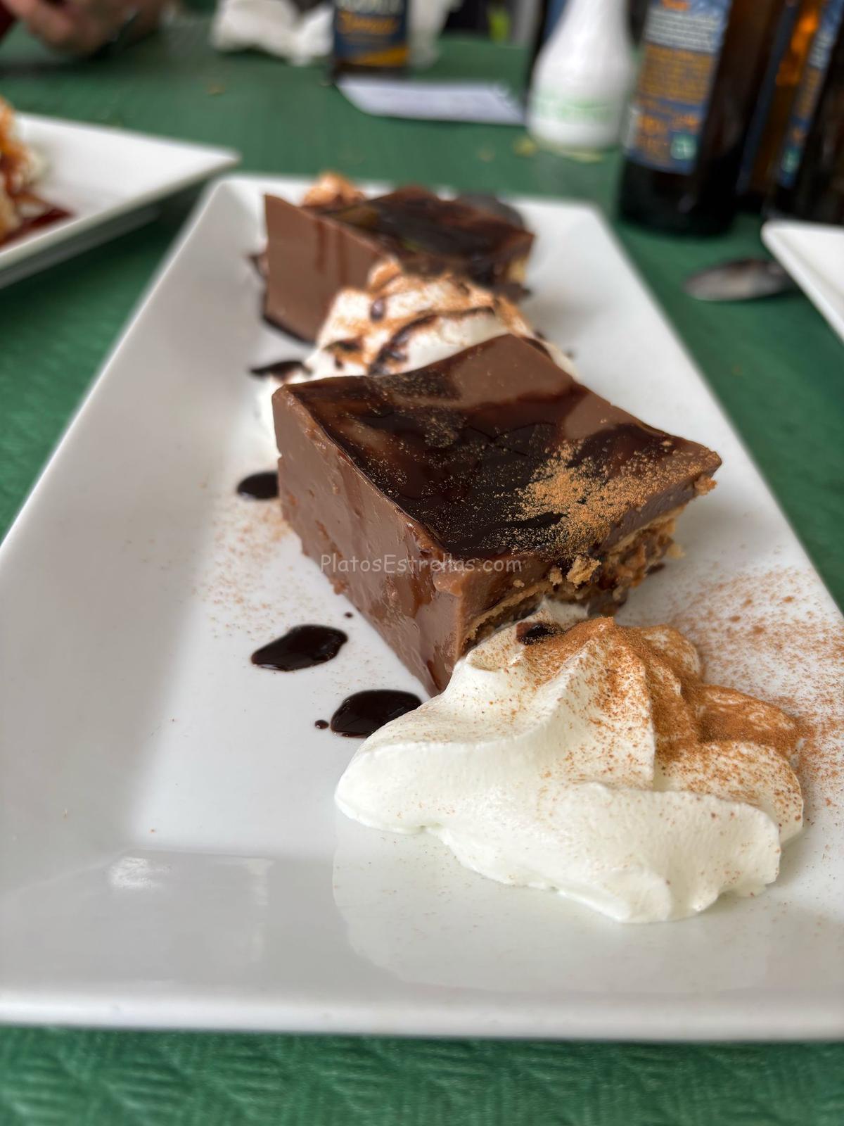Restaurante Casa Rufino. Tarta de Chocolate, Los Belones - Cartagena Restaurante Casa Rufino. Tarta de Chocolate, Los Belones - Cartagena