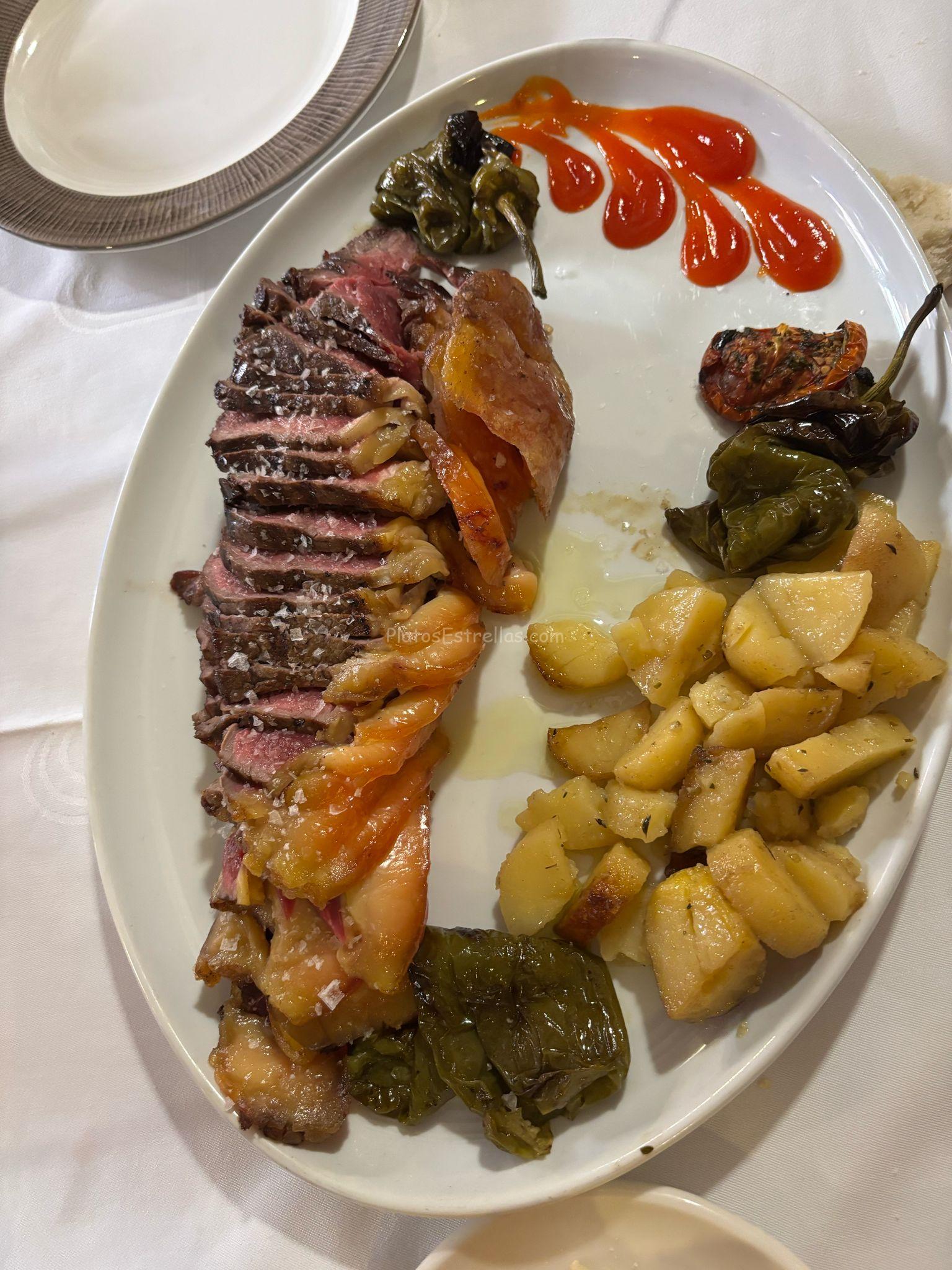 Asador San Bernardo, Entrecot de vaca , Toledo Asador San Bernardo, Entrecot de vaca , Toledo