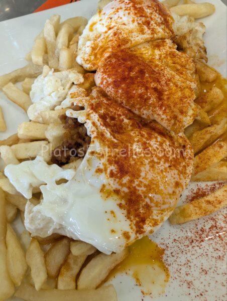 Restaurante El Mirador, Huevos estrellados ,Santa Cruz de Tenerife