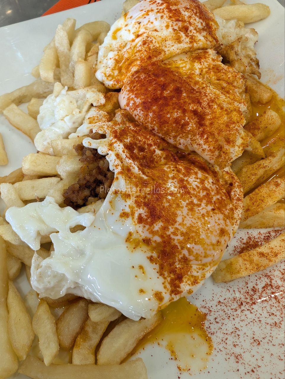 Platos estrella , Restaurante El Mirador, Huevos estrellados ,Santa Cruz de Tenerife Platos estrella , Restaurante El Mirador, Huevos estrellados ,Santa Cruz de Tenerife