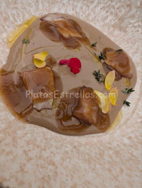 Viñedos Cigarral Santa María, Escabeche de ajo negro con perdiz , Toledo