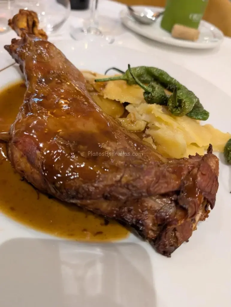 Restaurante Venta de Aires, Paletilla de cordero al horno de leña, Toledo