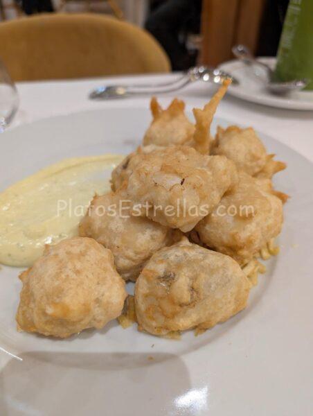 Restaurante Venta de Aires Tempuras de Bacalao Toledo
