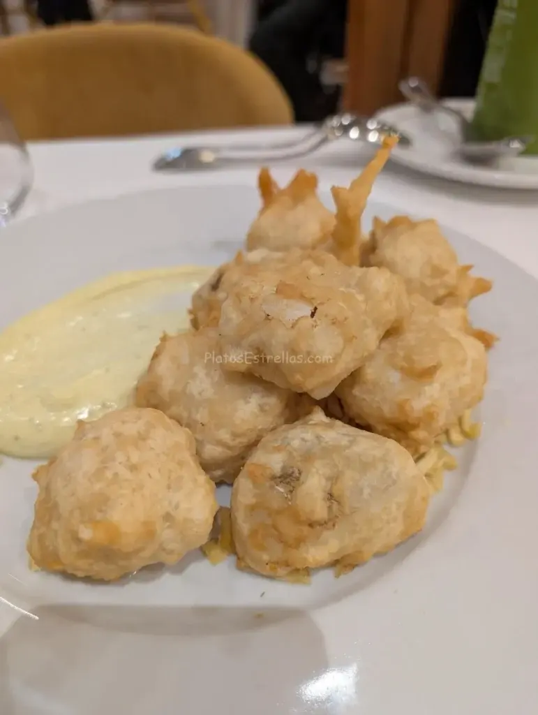 Restaurante Venta de Aires Tempuras de Bacalao Toledo platos estrella